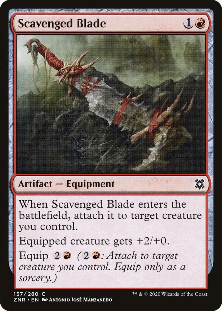 Scavenged Blade (157) [Zendikar Rising]
