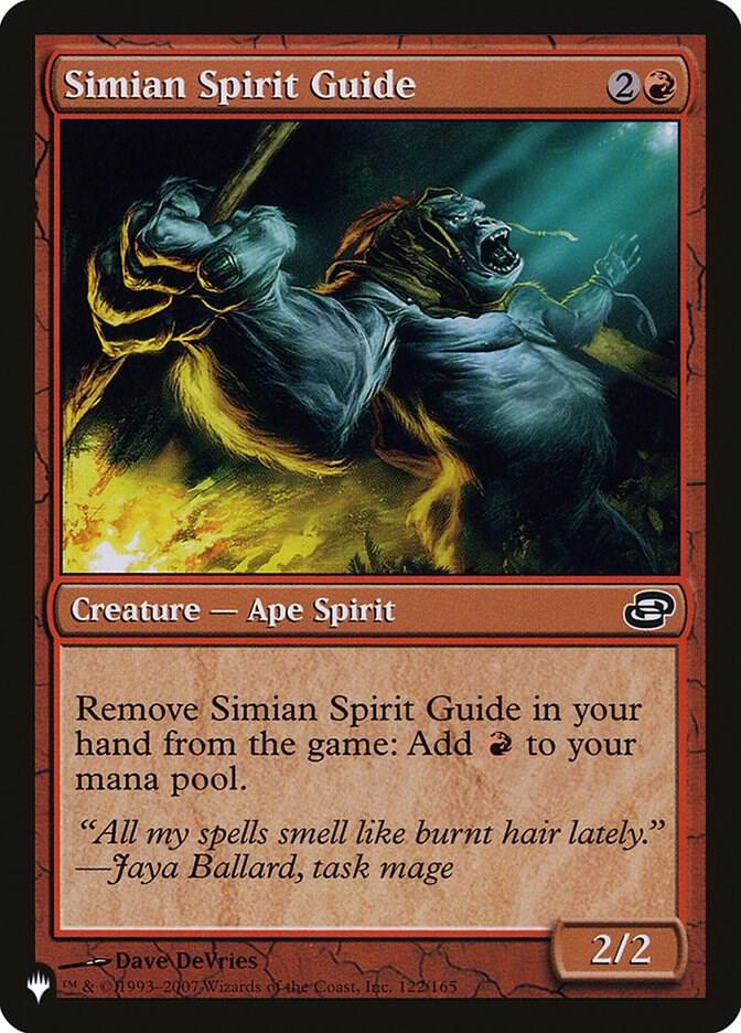 Simian Spirit Guide (122/165) [The List]