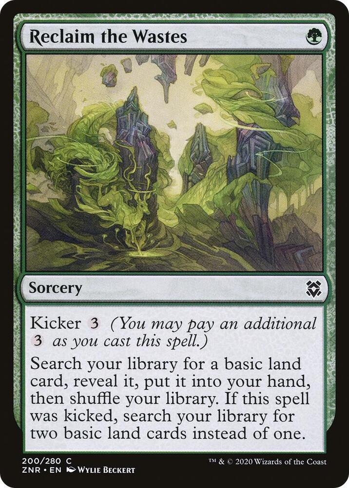 Reclaim the Wastes (200) [Zendikar Rising]