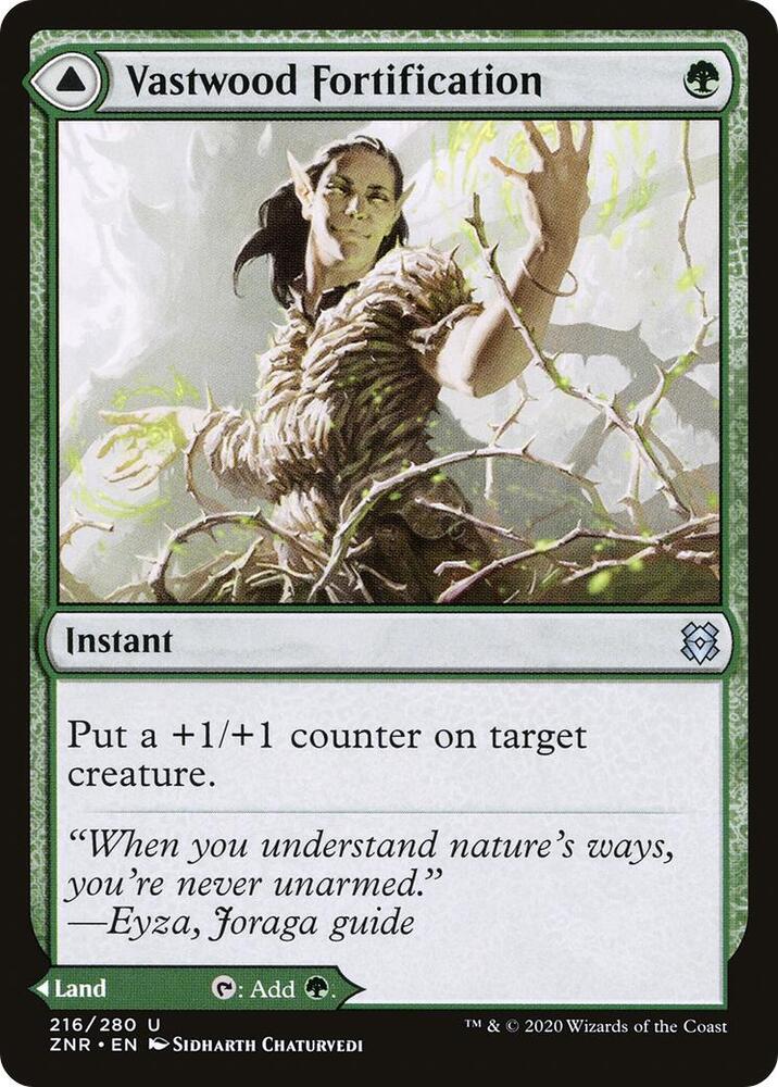 Vastwood Fortification (216) [Zendikar Rising]