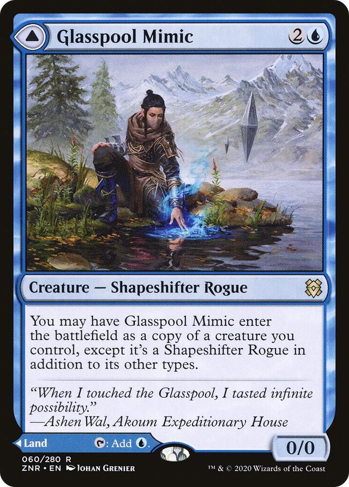 Glasspool Mimic (60) [Zendikar Rising]