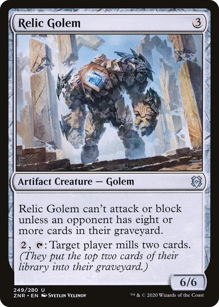 Relic Golem (249) [Zendikar Rising]