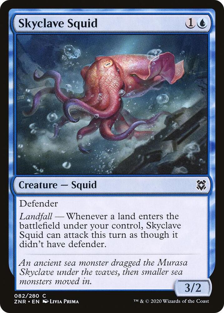 Skyclave Squid (82) [Zendikar Rising]