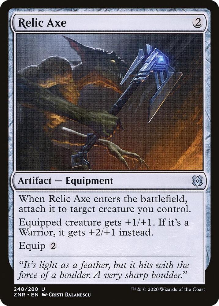 Relic Axe (248) [Zendikar Rising]