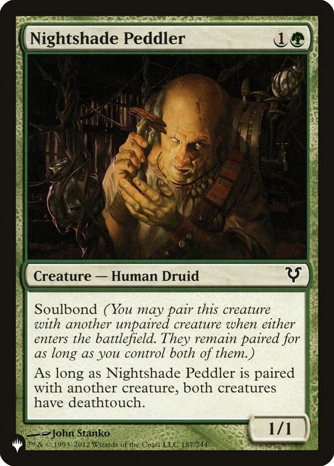 Nightshade Peddler (187/244) [The List]