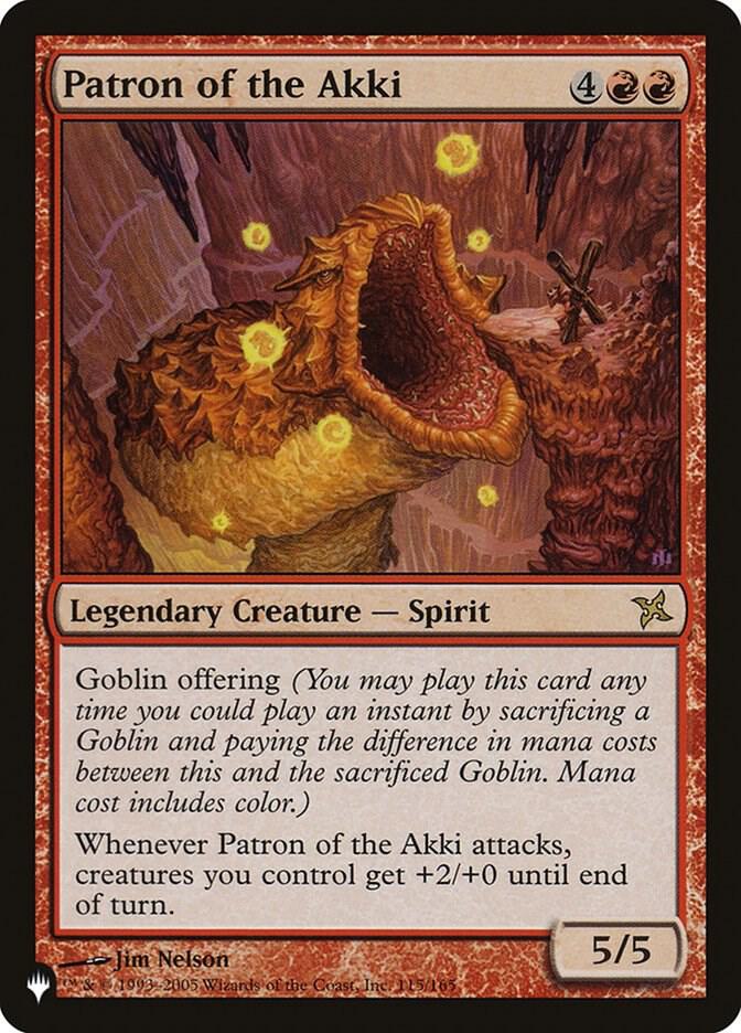 Patron of the Akki (115/165) [The List]