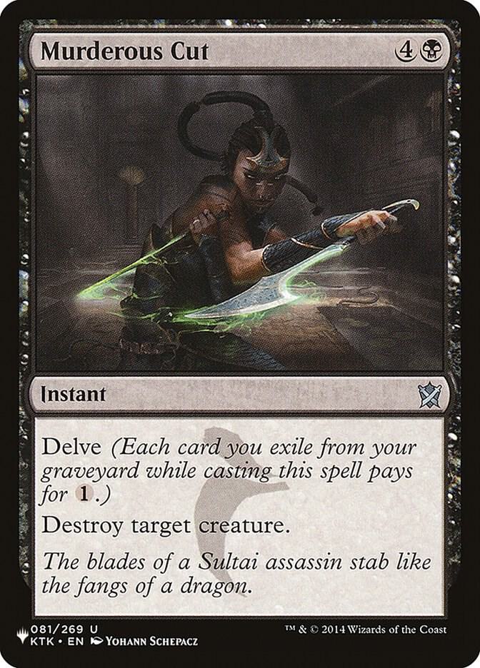 Murderous Cut (081/269) [The List]