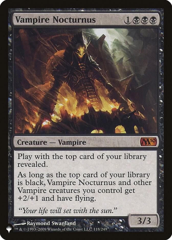 Vampire Nocturnus (118/249) [The List]