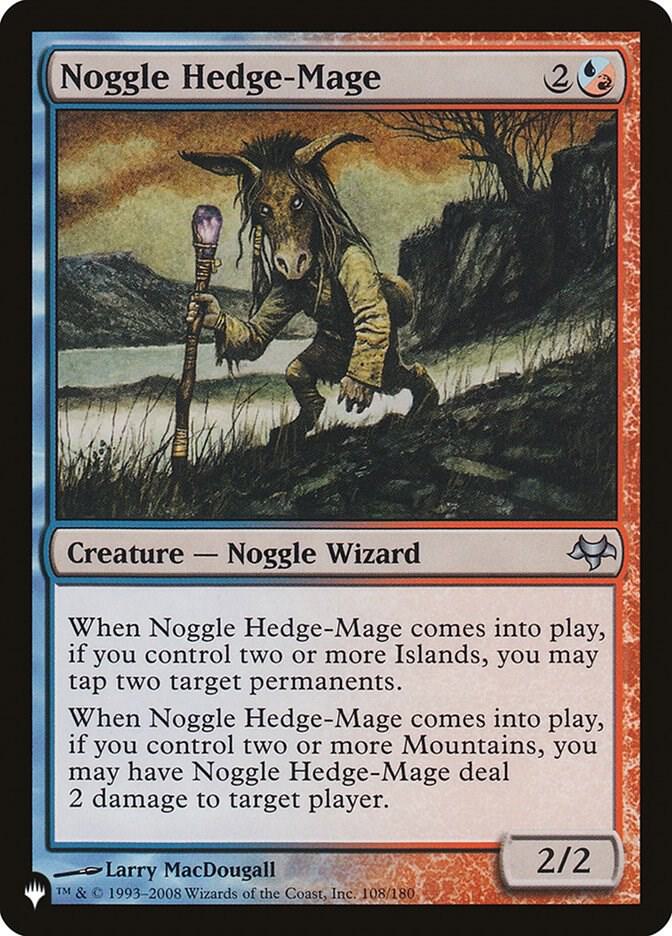 Noggle Hedge-Mage (108/180) [The List]