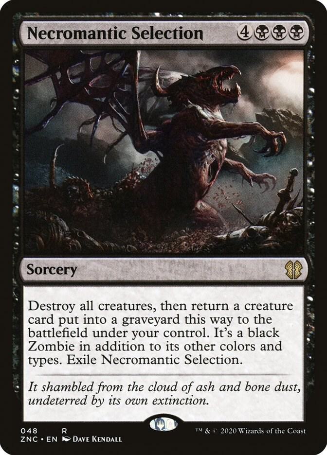 Necromantic Selection (48) [Zendikar Rising Commander]
