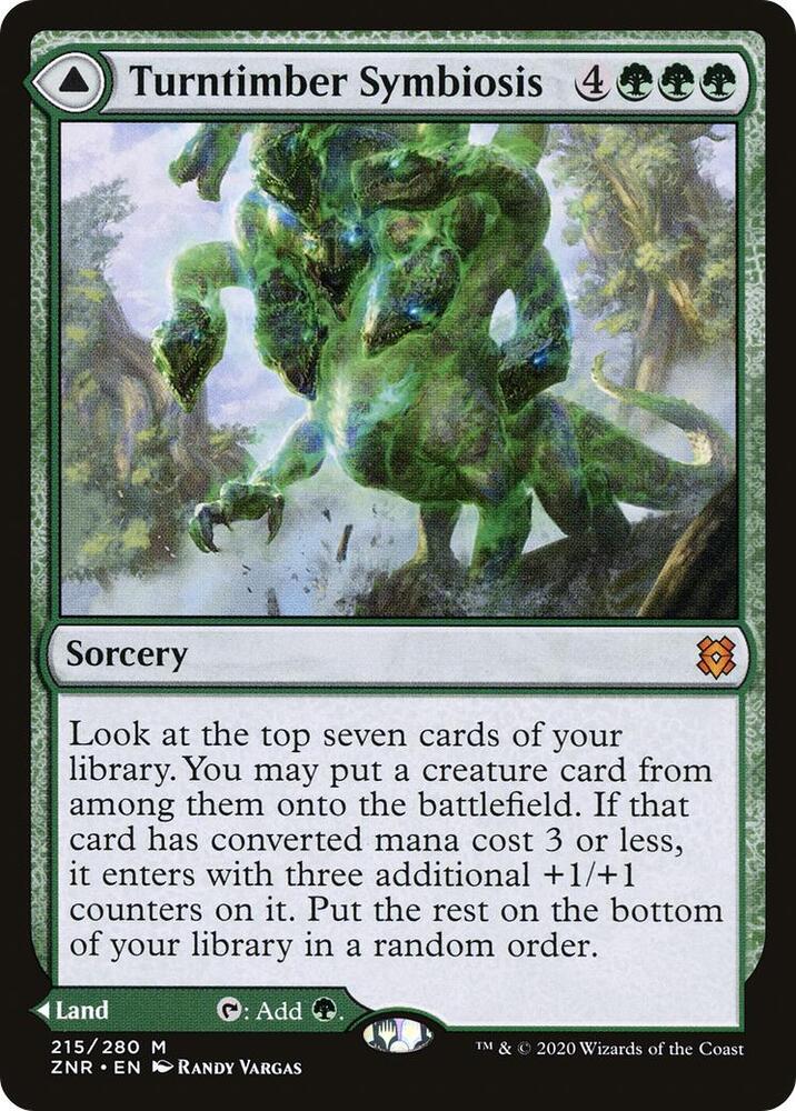 Turntimber Symbiosis (215) [Zendikar Rising]