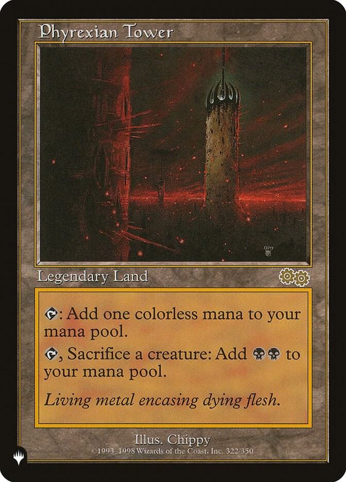 Phyrexian Tower (322/350) [The List]