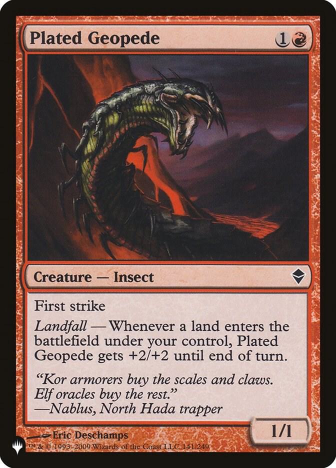 Plated Geopede (141/249) [The List]