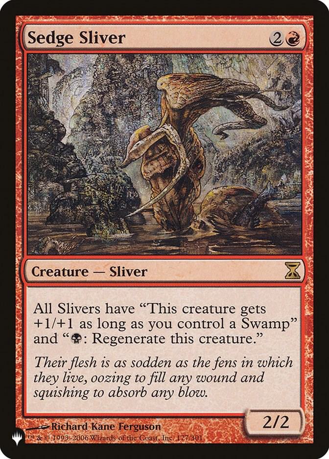 Sedge Sliver (177/301) [The List]