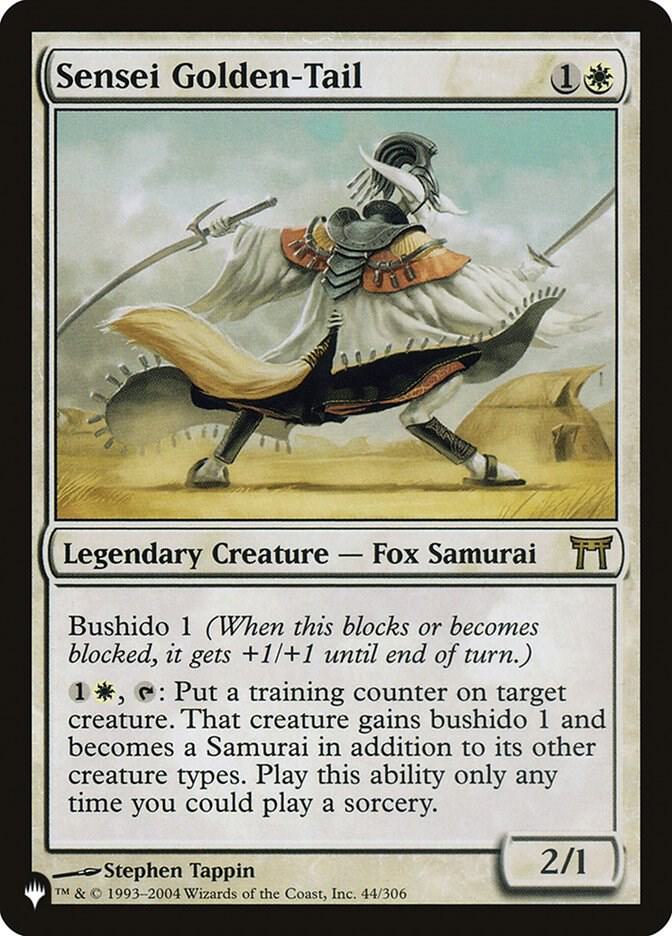 Sensei Golden-Tail (44/306) [The List]