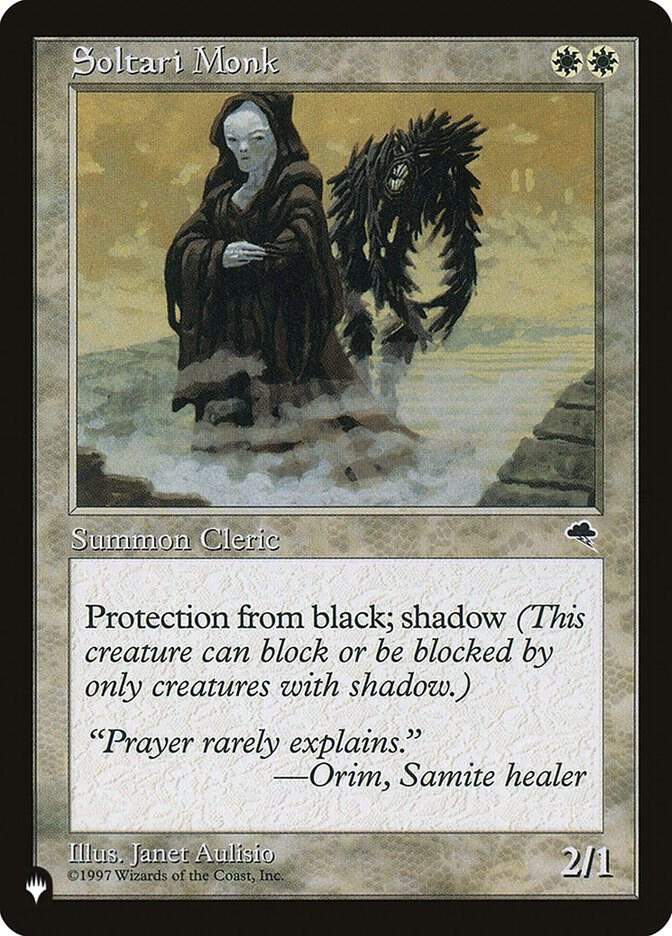 Soltari Monk (TMP-45) [The List]