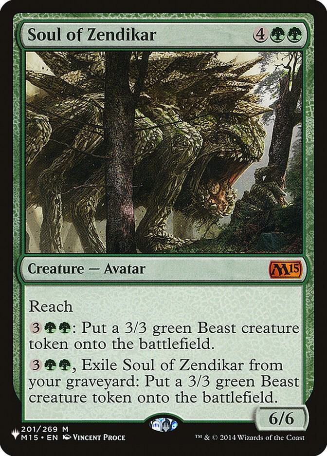 Soul of Zendikar (201/269) [The List]