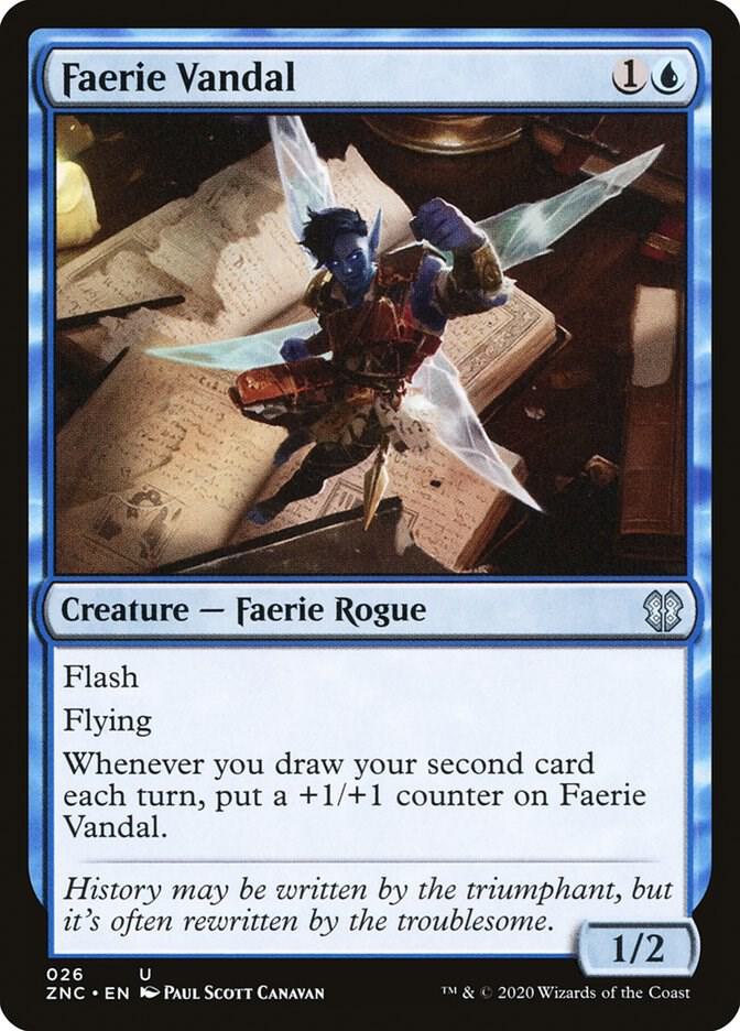 Faerie Vandal (26) [Zendikar Rising Commander]