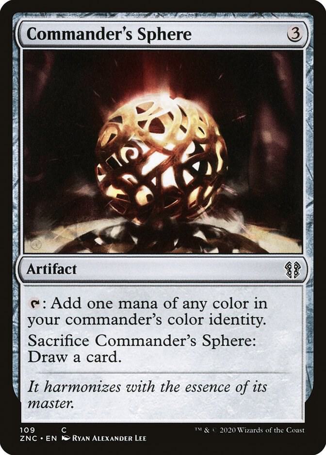 Commander's Sphere (109) [Zendikar Rising Commander]