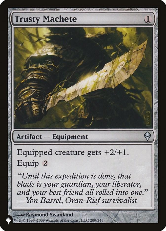 Trusty Machete (209/249) [The List]