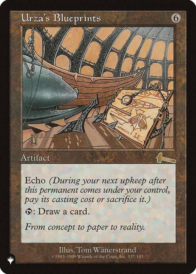 Urza's Blueprints (137/143) [The List]