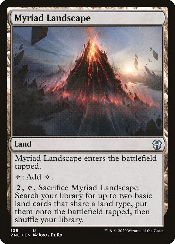 Myriad Landscape (135) [Zendikar Rising Commander]