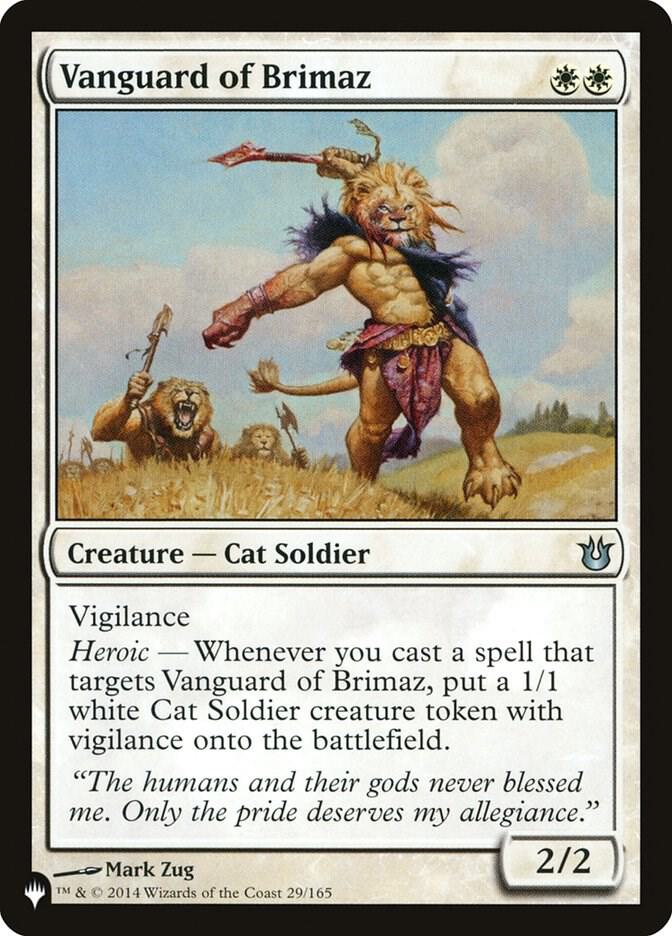 Vanguard of Brimaz (29/165) [The List]