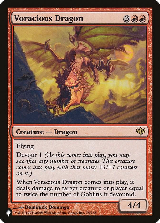 Voracious Dragon (75/145) [The List]