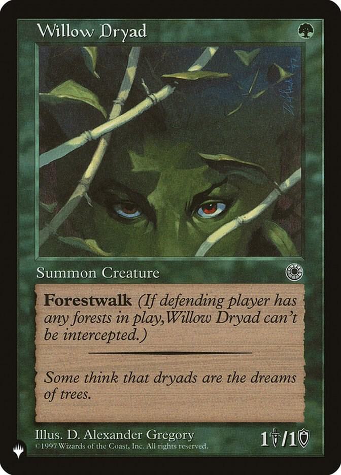 Willow Dryad (POR-193) [The List]