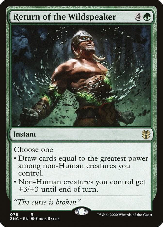 Return of the Wildspeaker (79) [Zendikar Rising Commander]