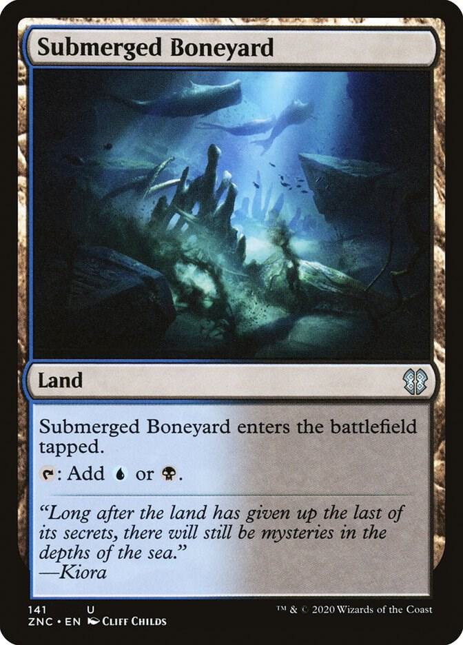Submerged Boneyard (141) [Zendikar Rising Commander]