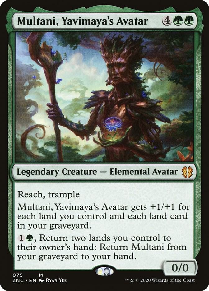 Multani, Yavimaya's Avatar (75) [Zendikar Rising Commander]