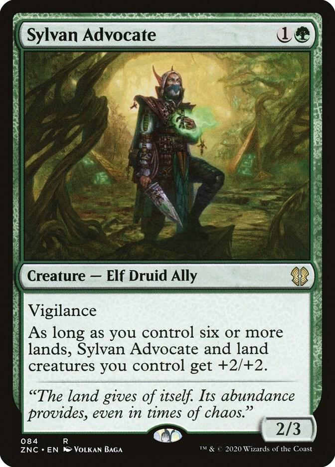 Sylvan Advocate (84) [Zendikar Rising Commander]