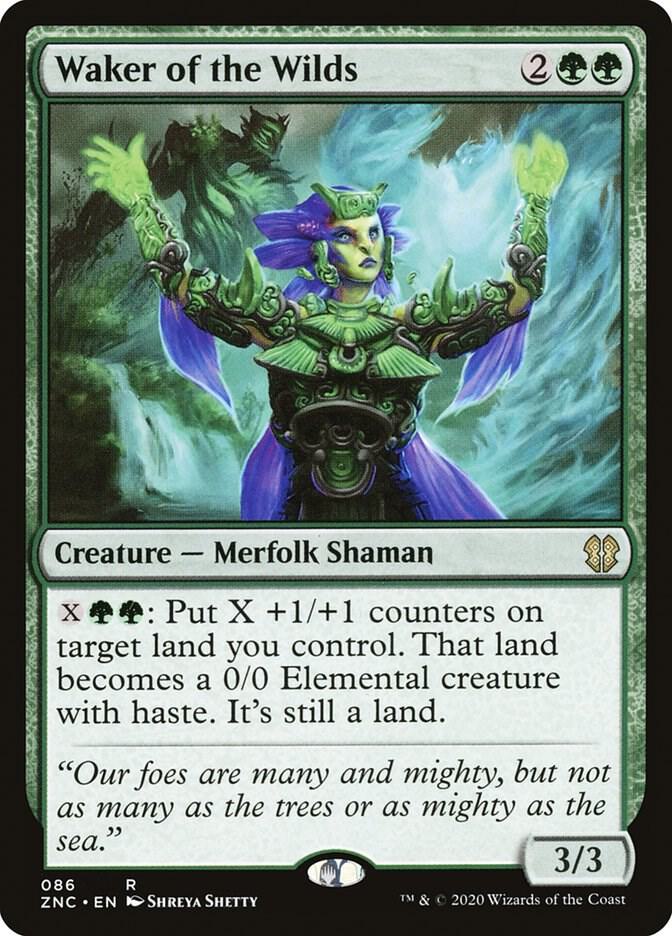 Waker of the Wilds (86) [Zendikar Rising Commander]