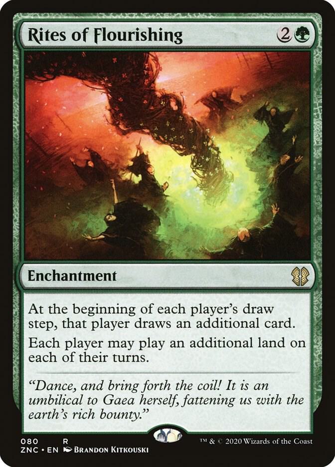 Rites of Flourishing (80) [Zendikar Rising Commander]