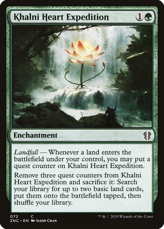 Khalni Heart Expedition (72) [Zendikar Rising Commander]