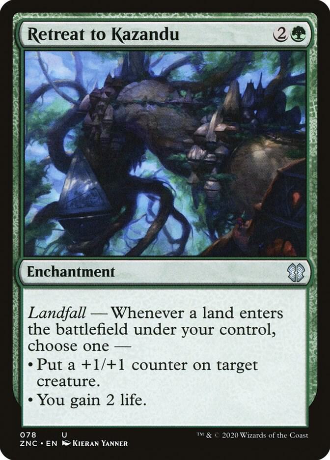 Retreat to Kazandu (78) [Zendikar Rising Commander]