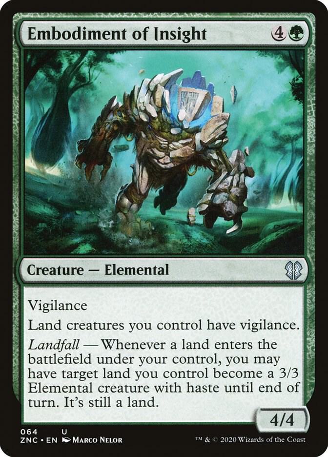 Embodiment of Insight (64) [Zendikar Rising Commander]