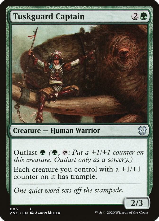 Tuskguard Captain (85) [Zendikar Rising Commander]