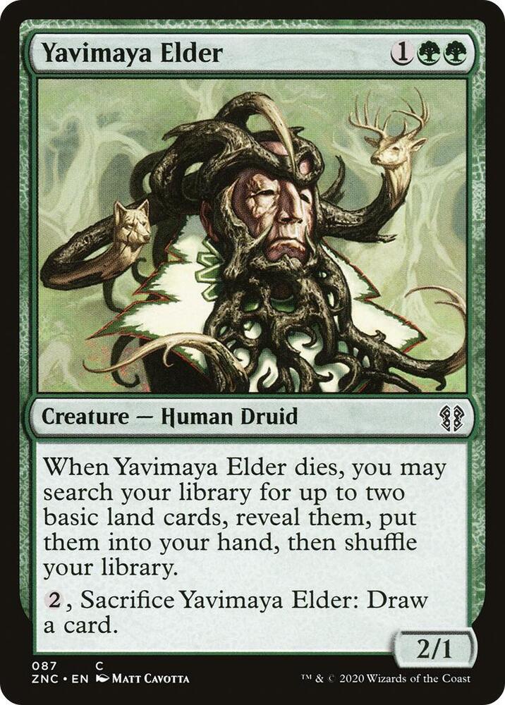 Yavimaya Elder (87) [Zendikar Rising Commander]