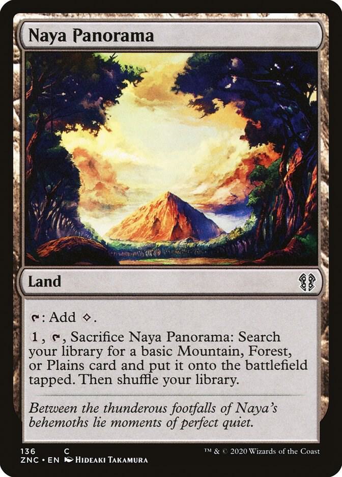 Naya Panorama (136) [Zendikar Rising Commander]