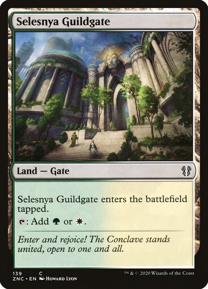 Selesnya Guildgate (139) [Zendikar Rising Commander]