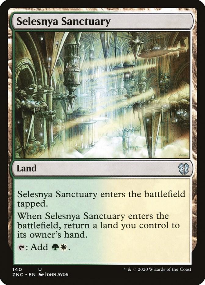 Selesnya Sanctuary (140) [Zendikar Rising Commander]