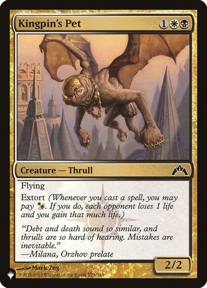 Kingpin's Pet (173/249) [The List]