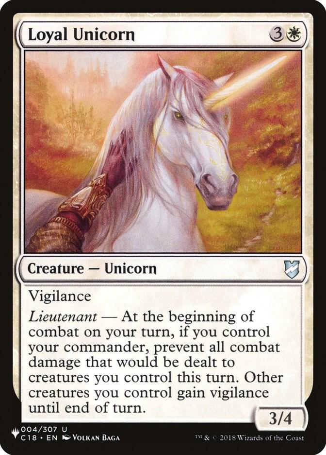 Loyal Unicorn (004/307) [The List]