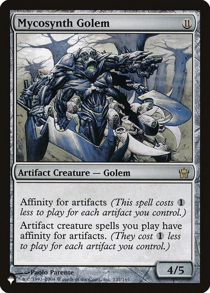 Mycosynth Golem (137/165) [The List]