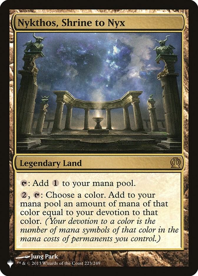 Nykthos, Shrine to Nyx (223/249) [The List]