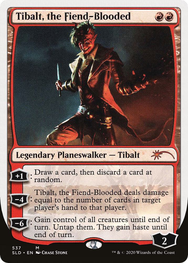 Tibalt, the Fiend-Blooded (WB) (537) [Secret Lair Drop]
