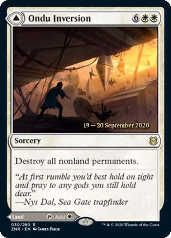 Ondu Inversion (30) [Prerelease Cards]