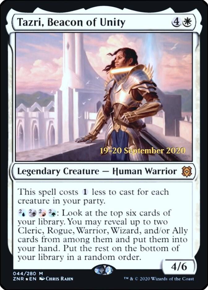 Tazri, Beacon of Unity (44) [Prerelease Cards]